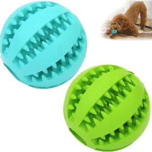 2-Pack Dog Toy Balls - Non-Toxic, Durable, and Chewing Toys