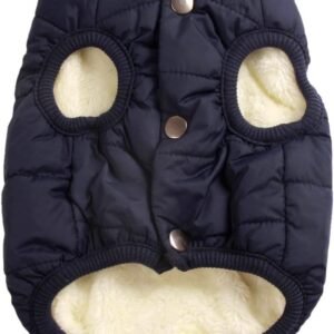 Double-Layer Fleece Warm Puppy Jacket