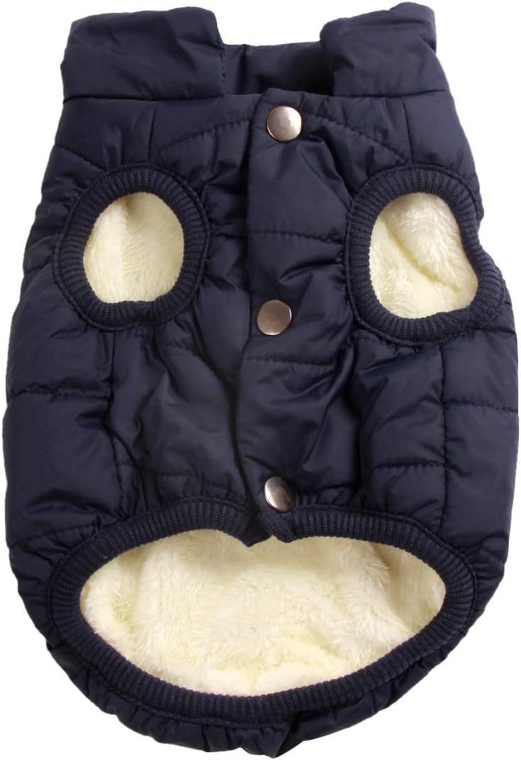 Double-Layer Fleece Warm Puppy Jacket