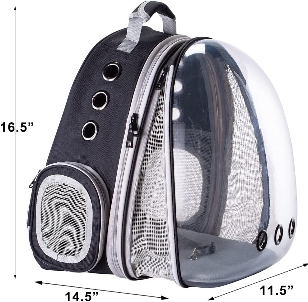 Cat Backpack, suitable for large, overweight cats and small puppies - Image 2